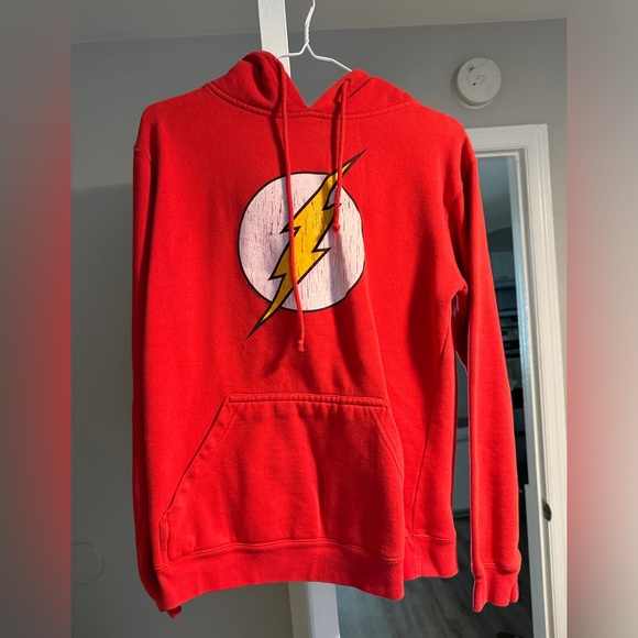 DC Comics The Flash True Vintage Hoodie Sweater - Picture 2 of 3